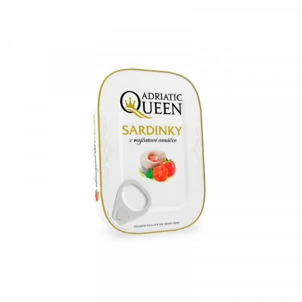 Adriatic Queen - Sardinky v paradajkovom pretlaku 105 g