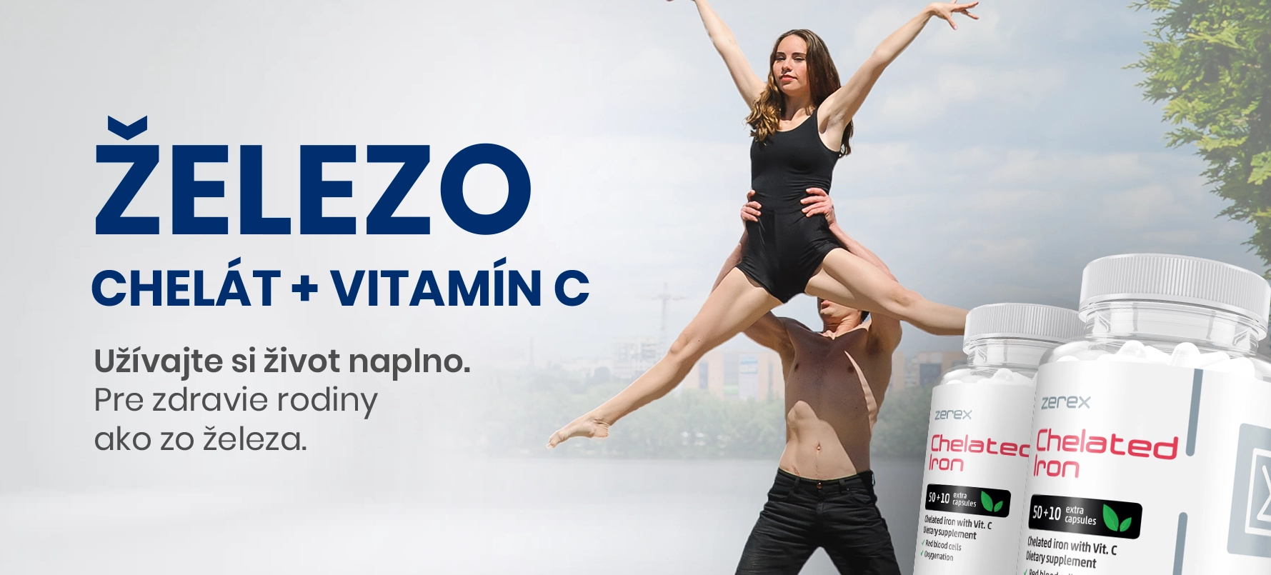 Zerex Železo chelát + Vitamín C