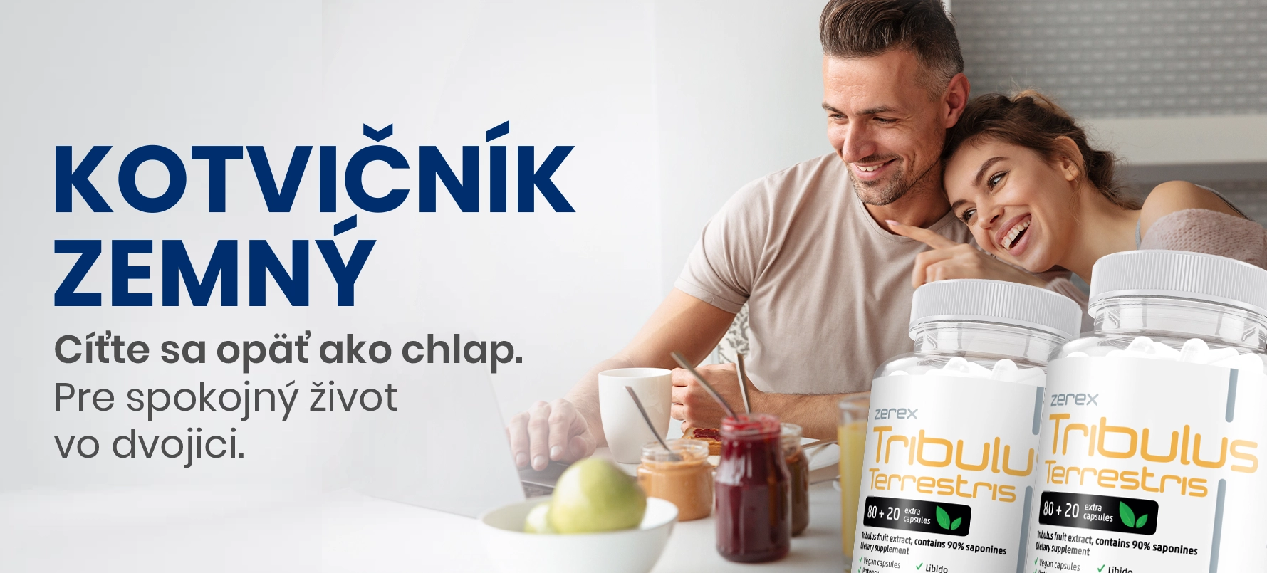Zerex Kotvičník zemný 90% saponínov