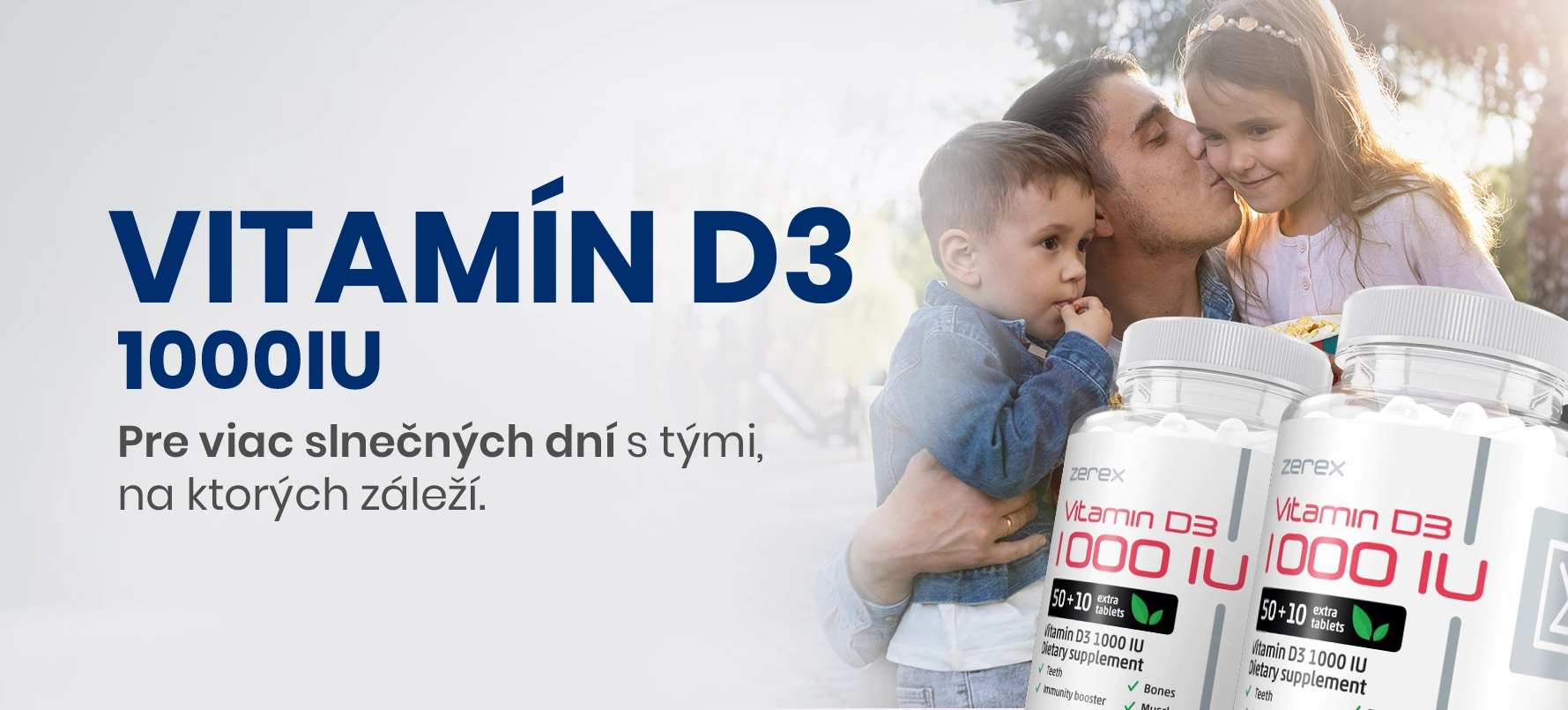 Prírodný Zerex Vitamín D 1000IU