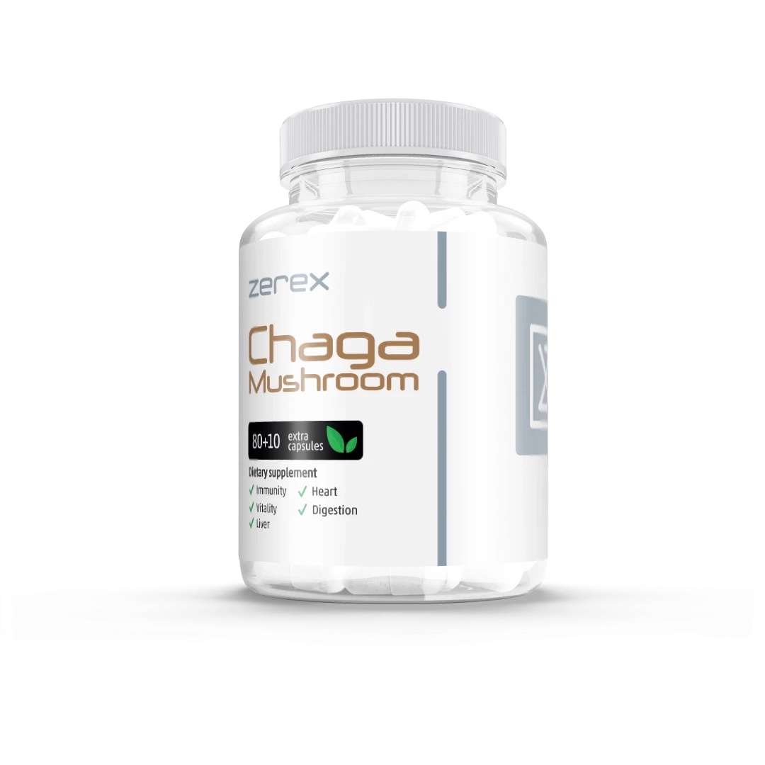 Zerex Chaga obsahuje množstvo zdraviu prospešných látok, z ktorých bude mať telo osoh.