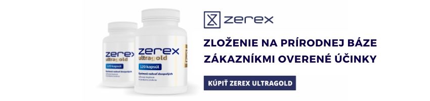 Zerex Ultragold na podporu potencie a dlhodobé reprodukčné zdravie