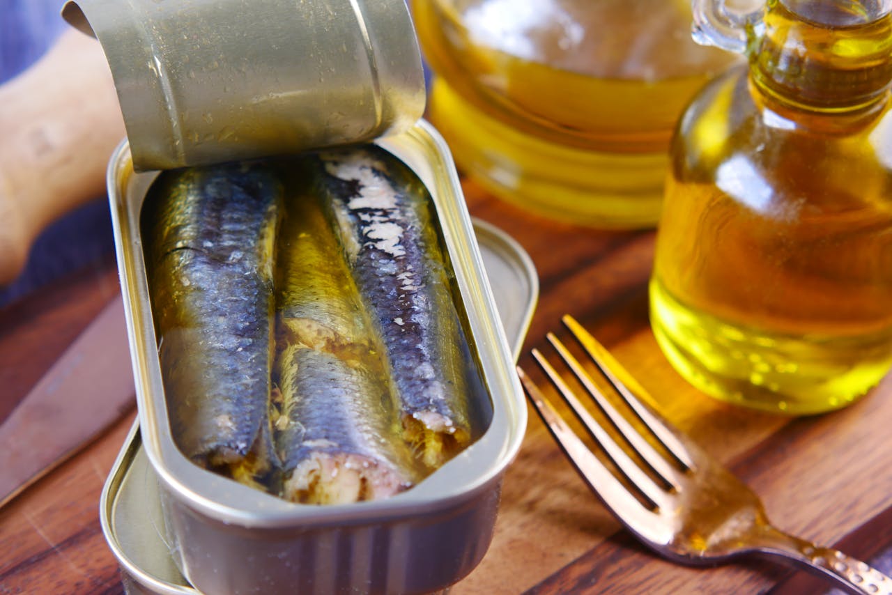 Sardinky sú bohatým zdrojom omega-3 mastných kyselín. Foto: Pexels.com