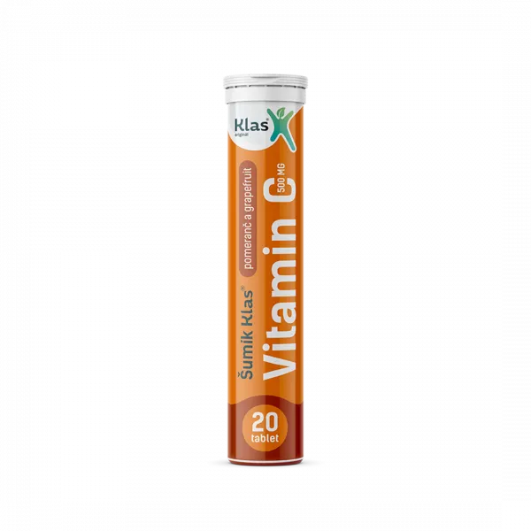 E-shop Šumík Klas Vitamín C 500mg 20 šumivých tabliet