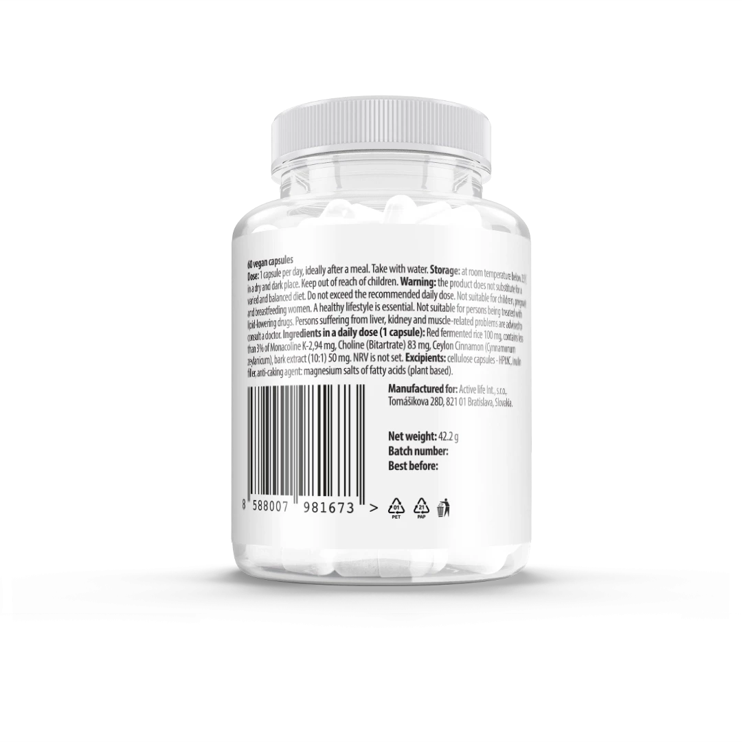 Zerex Optichol Balance Monakolin 2,94 mg na cholesterol