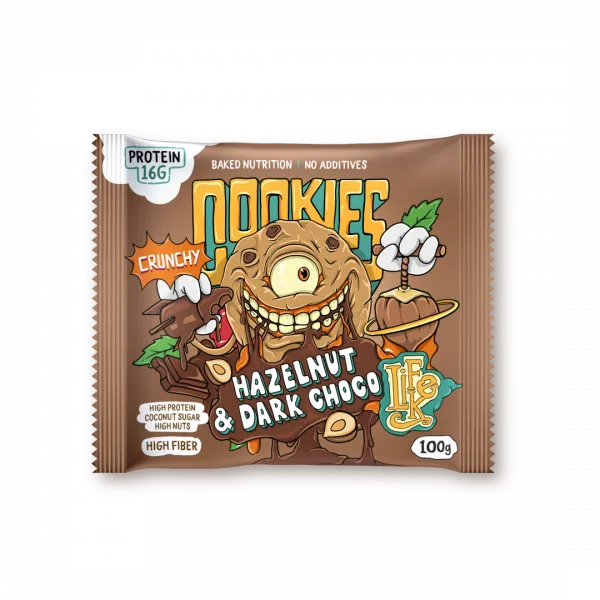 LifeLike - Cookies Hazelnut Chocolate 100g
