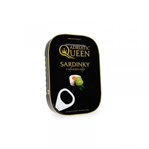 E-shop Adriatic Queen - Sardinky v olivovom oleji 105 g