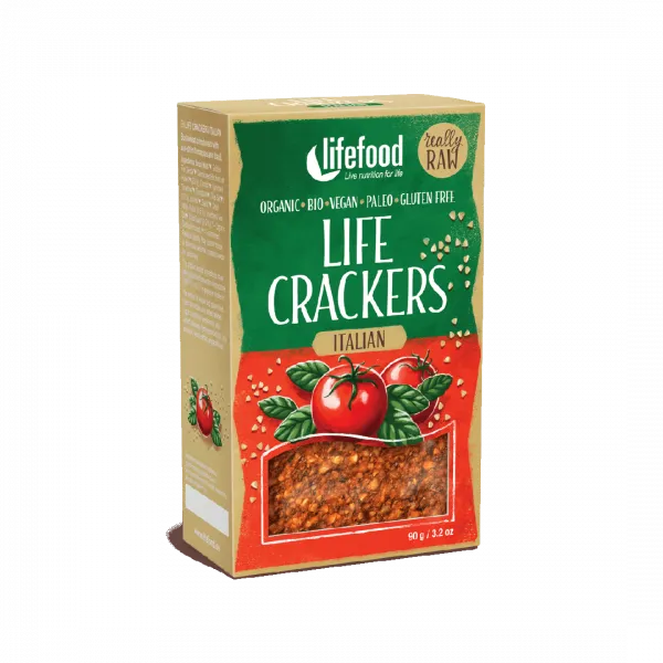 Lifefood - Life Crackers Talianske 90 g