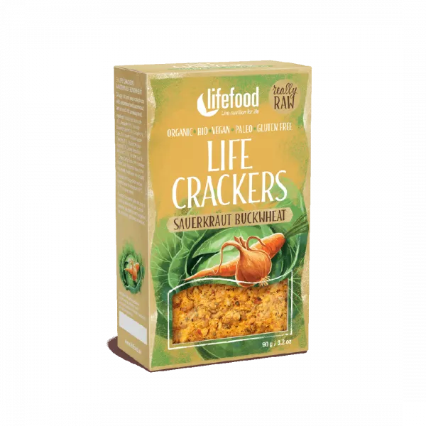 Lifefood - Life Crackers Kapustníky 90 g
