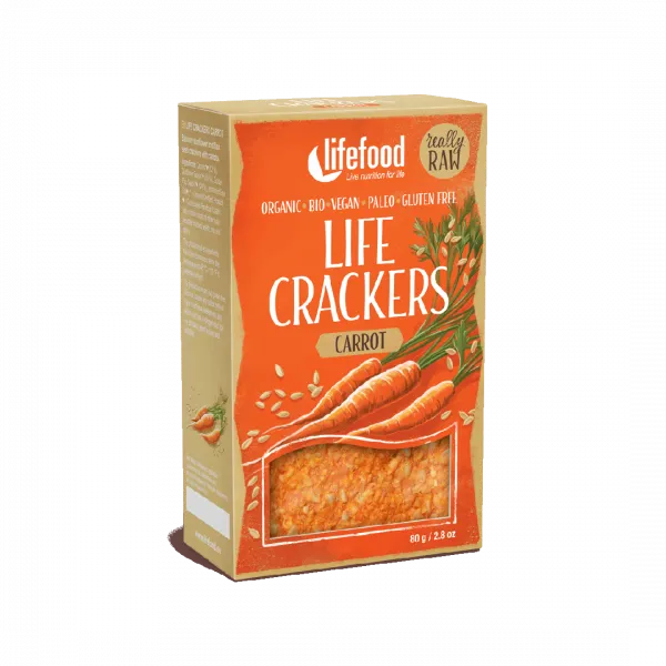 E-shop Lifefood Life - Crackers Mrkvanky 80 g