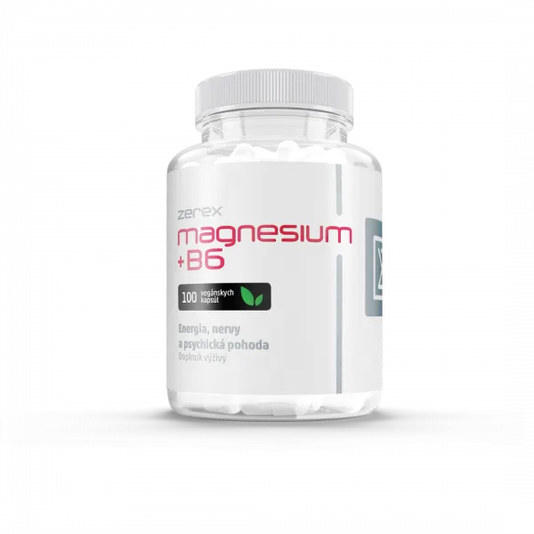 Zerex Magnezium + B6 – výživový doplnok s horčíkom a vitamínom B6
