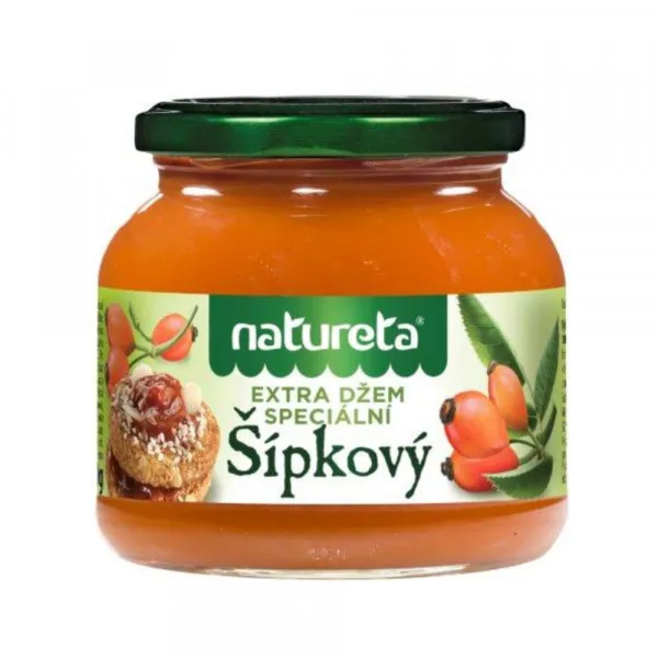 E-shop Natureta Extra domáci šípkový džem ŠPECIAL 320 g