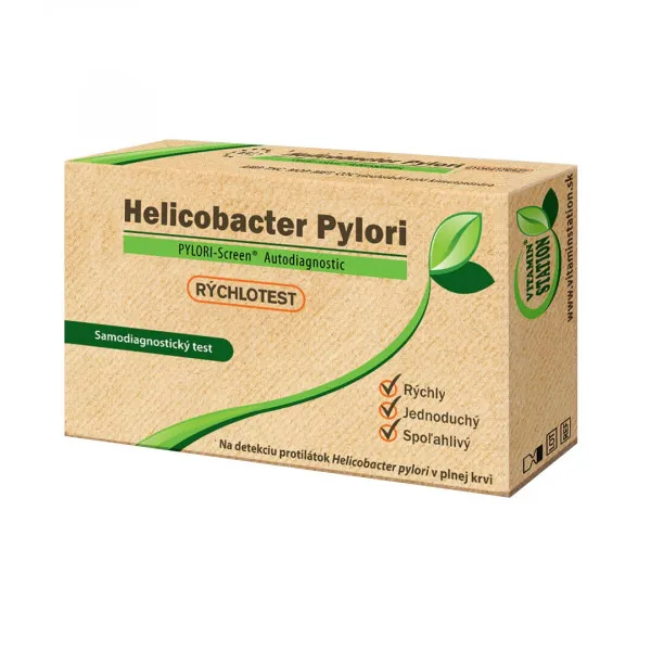 E-shop Vitamin Station - Helicobacter Pylori test na detekciu protilátok