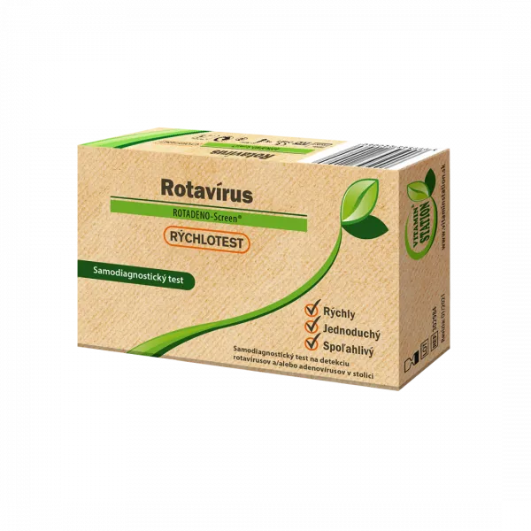 E-shop Vitamin Station - Rýchlotest Rotavírus Test na detekciu rotavírusov a adenovírusov