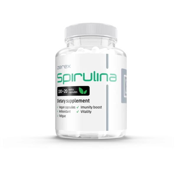 Zerex Spirulina 500 mg 100 + 20 kapsúl