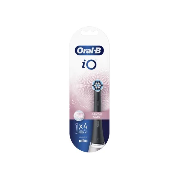 E-shop Oral B iO Gentle Care Black Čistiace hlavice 4 ks