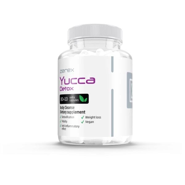 E-shop Zerex Yucca Detox - pre detox organizmu 80 + 10 kapsúl