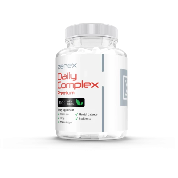 Zerex Daily Complex Premium - podpora silnej imunity 80 + 10 tabliet