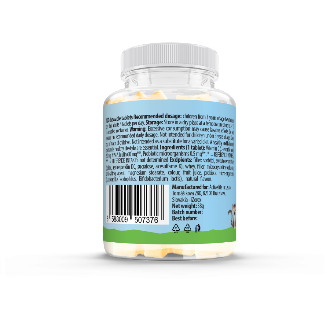 Zerex Kids Probio + Vitamín C - zdravé trávenie pre vaše deti
